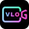 Logo of VlogU - Vlog Editor android Application 